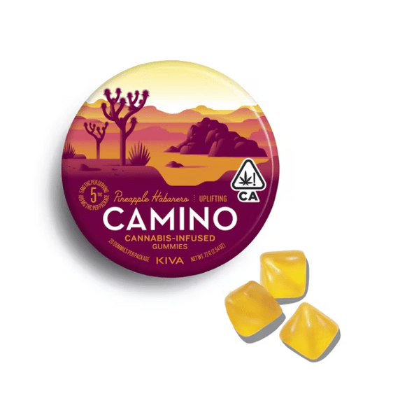 Camino Pineapple Habanero "Uplifting" 100MG Gummies