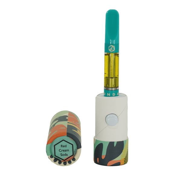 SUNDAY EXTRACTS RED CREAM SODA CART 1G