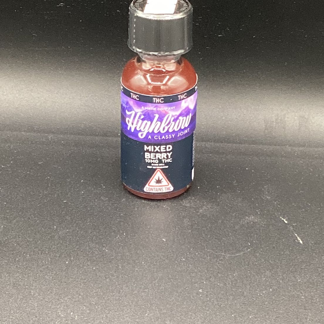 Highbrow- Mixed Berry- THC Distillate- Mini- Drink- 10mg