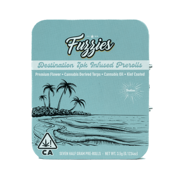 Fuzzies God's Gift .5g Infused Prerolls 7pk 39%