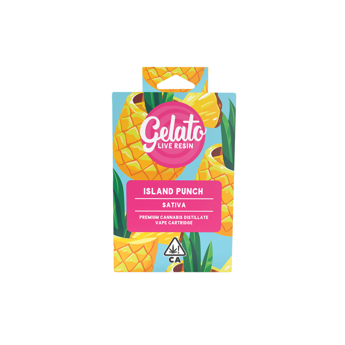Gelato-Island Punch Live Resin Vape Cartridge 1g