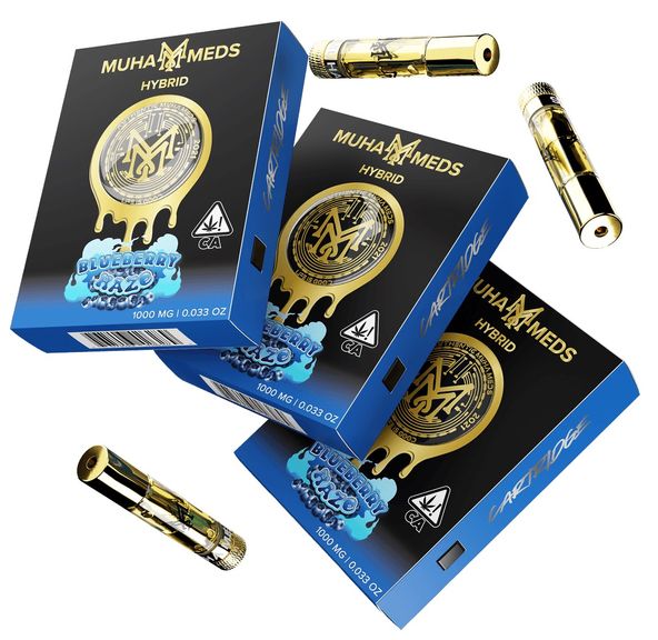 Muha Meds- Blueberry Haze Cartridge 1g (H)