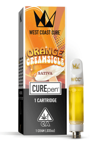 WEST COAST CURE ORANGE CREAMSICLE 1G CURE PEN CARTRIDGE SATIVA