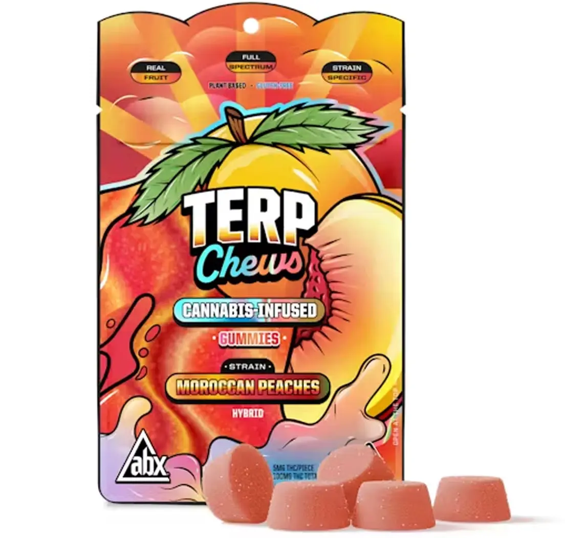ABX - Moroccan Peaches Terp Chews - 100mg