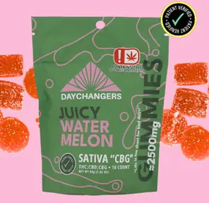 2500mg THC Gummy - Sativa Juicy Watermelon 80.00 g