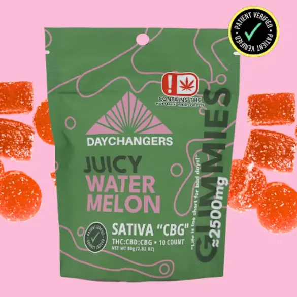 2500mg THC Gummy - Sativa Juicy Watermelon 80.00 g