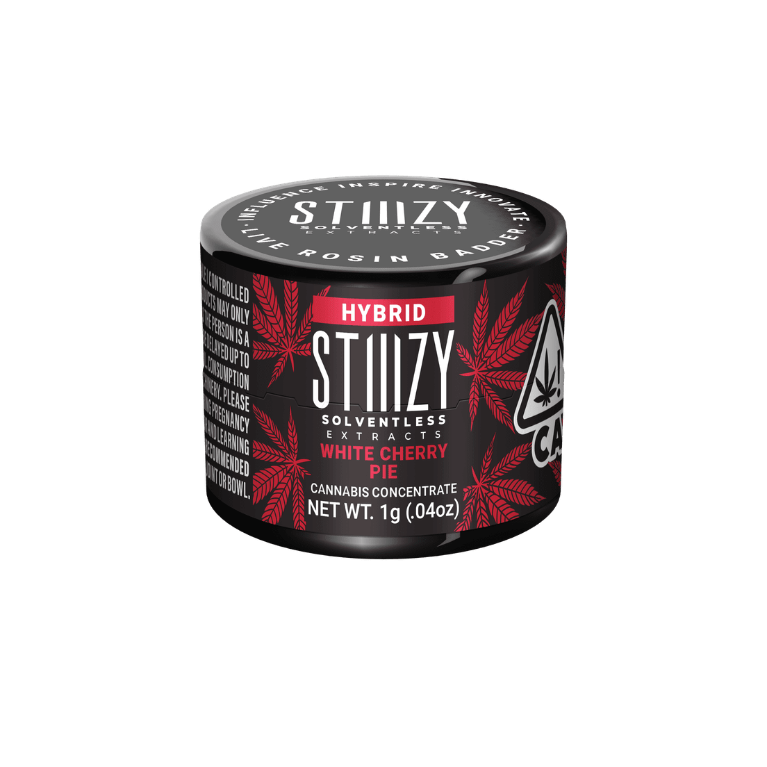 STIIIZY- WHITE CHERRY PIE 1G LIVE ROSIN BADDER