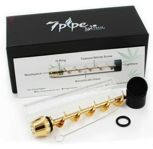 7Pipe High Tech Twisty Glass Blunt