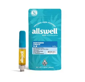 Allswell Vape Cartridge 1g Indica Northern Lights 1.00 g