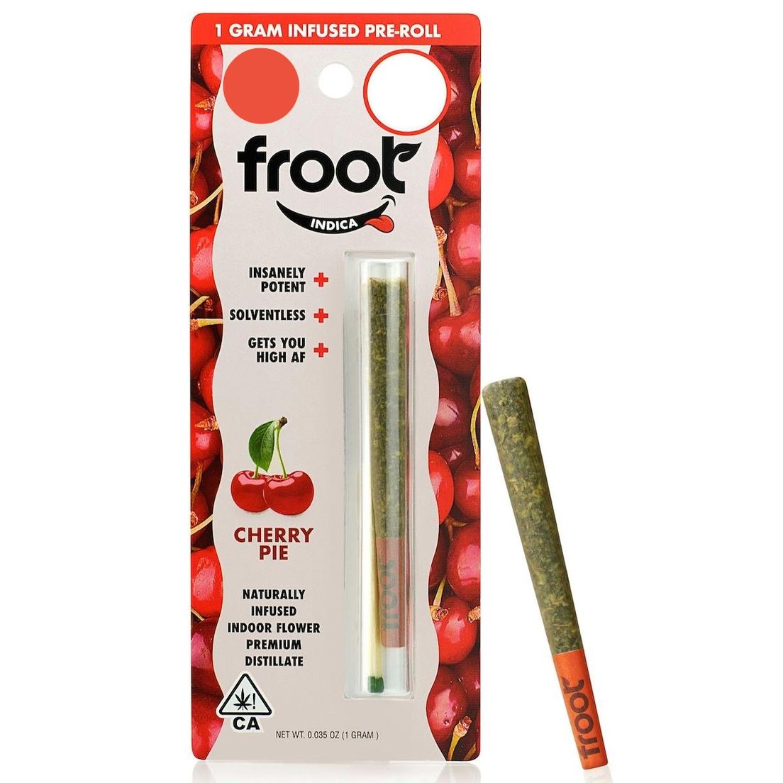 Froot - Preroll - 1g - Cherry Pie