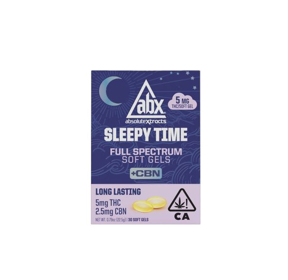 [ABX] CBN Soft Gels - 5mg - 30ct - Sleepy Time