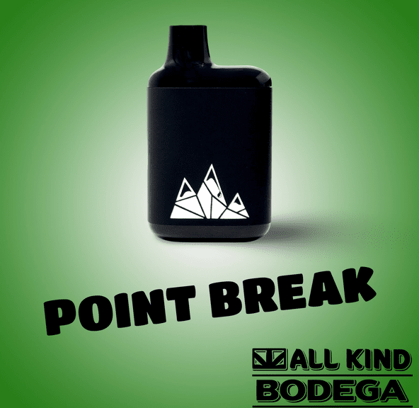 Point Break 1g Disposable Cured Resin Vape Cart (@pamolab)
