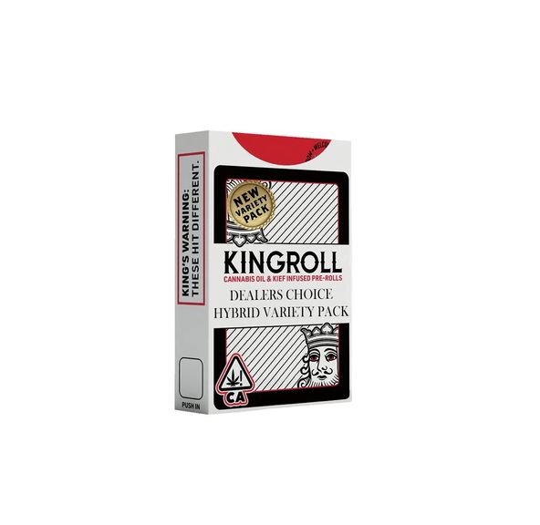 Kingroll- Dealer's Choice Hybrid Variety Pack #4 4pk 3g (H)