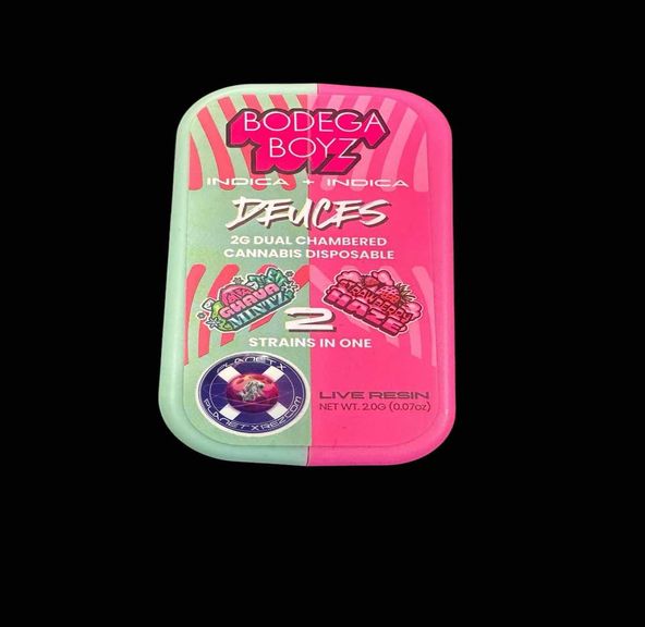 Bodega Boyz 2G Deuces - Guava Mints x Strawberry Haze
