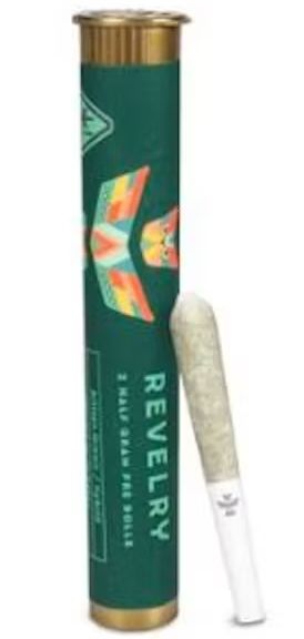 Revelry Herb Co - Oasis Mints - Hybrid - Pre Roll 2pk 1g