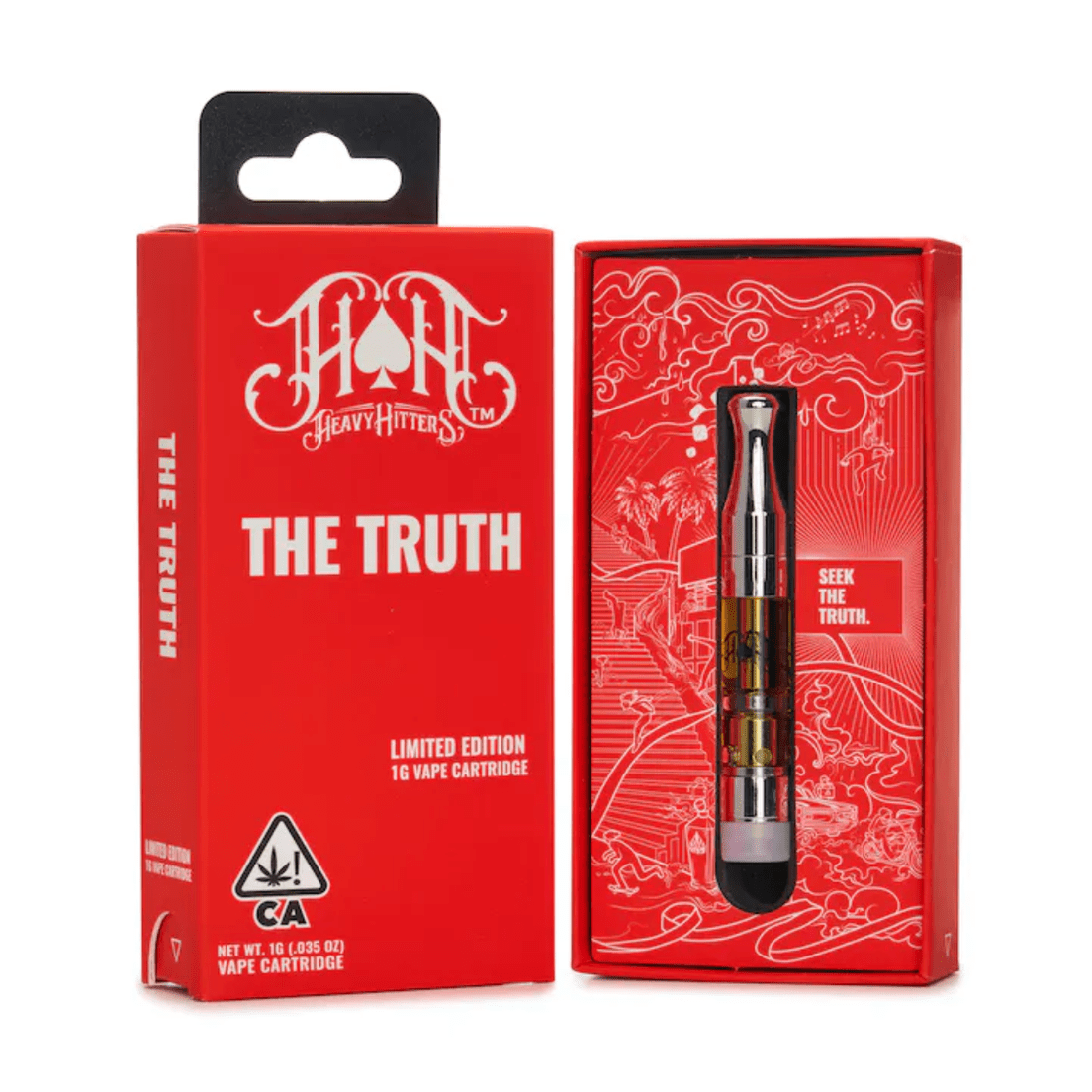 Heavy Hitters Cartridge 1g - The Truth 92%