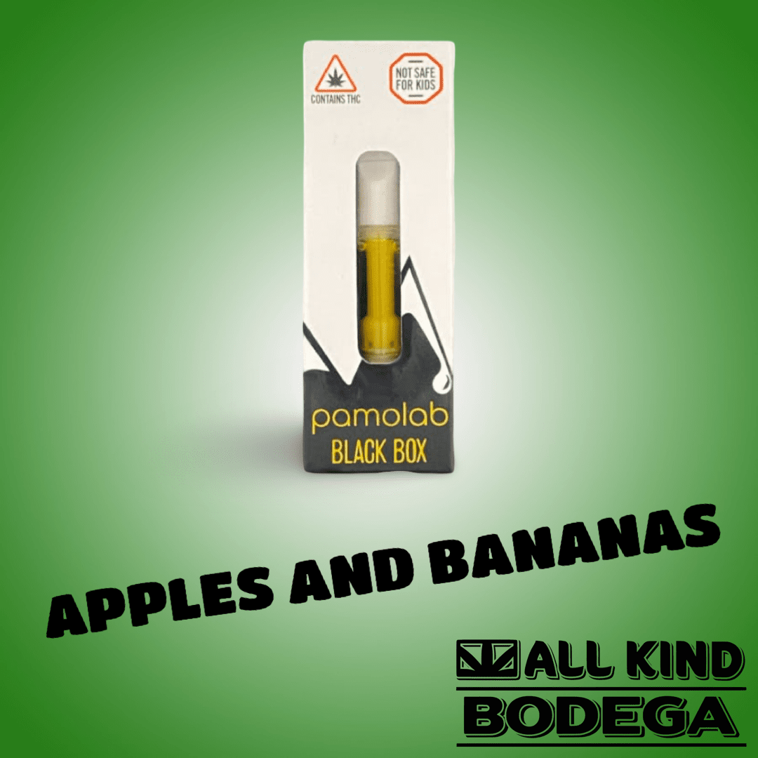 Apples And Bananas 1g Cured Resin Vape Cart (@pamolab)