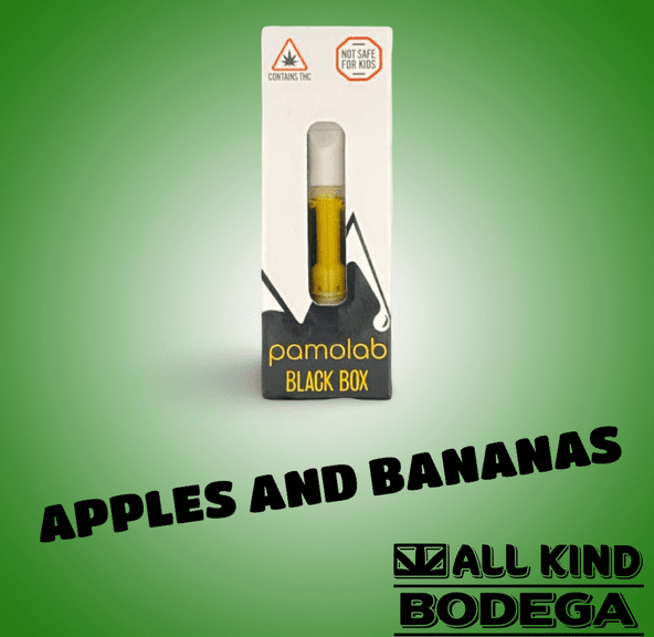 Apples And Bananas 1g Cured Resin Vape Cart (@pamolab)