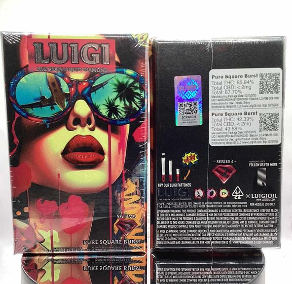 Luigi - Disposable - Pure Square Burst - 2G,