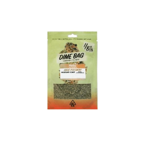 Dime Bag Flower Pre-ground Afghan Kush 3.5g