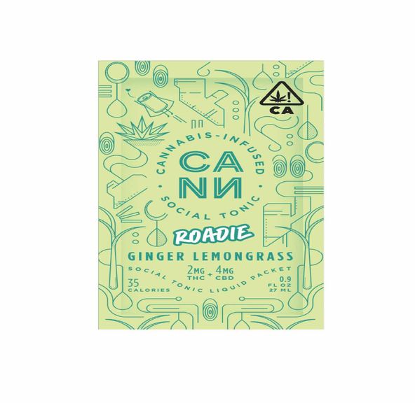 CANN Roadies Ginger Lemongrass 8-pack