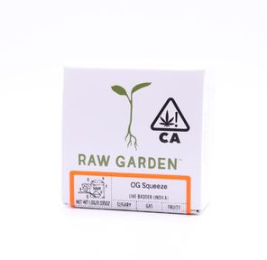 Raw Garden- OG SQUEEZE 1G LIVE BADDER