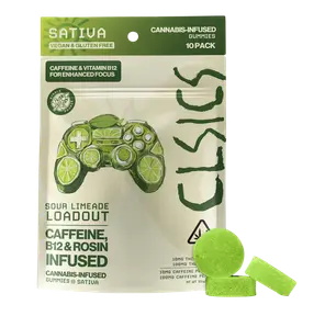 CLSICS | Gummies | 10pc | Rosin | THC/Caffeine/B12 | Sour Limeade Loadout
