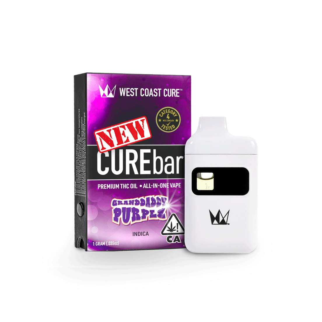 Granddady Purple AIO CUREbar - 1G
