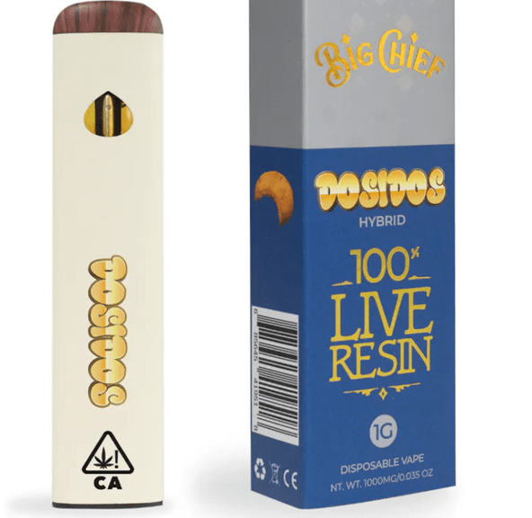 Big Chief 1g Live Resin Disposable Dosidos