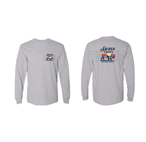 SACRED (3XL) GREY LONG SLEEVE SHIRT