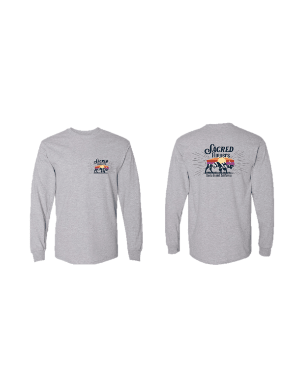 SACRED (3XL) GREY LONG SLEEVE SHIRT
