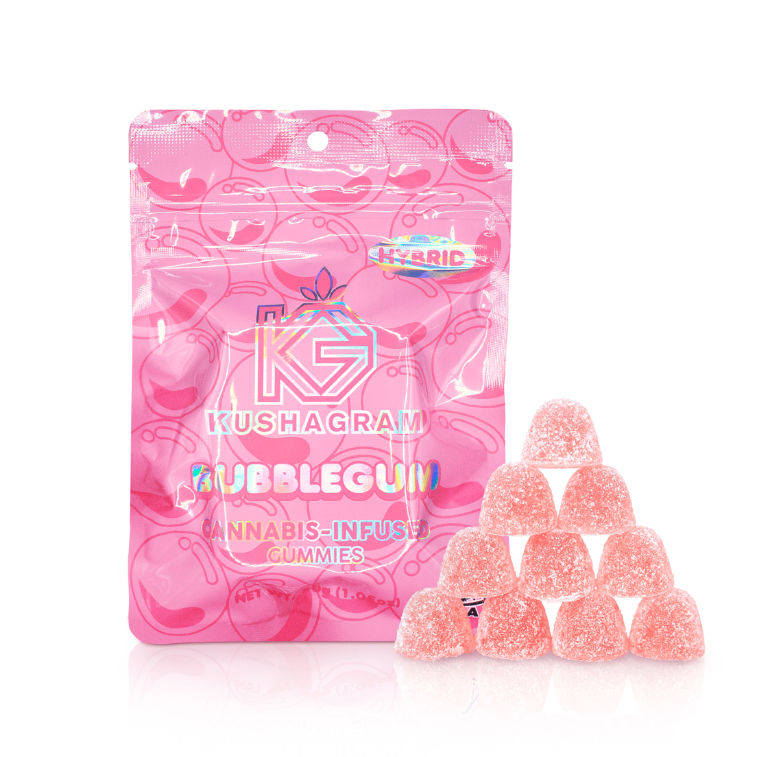 100mg Bubblegum Gummies