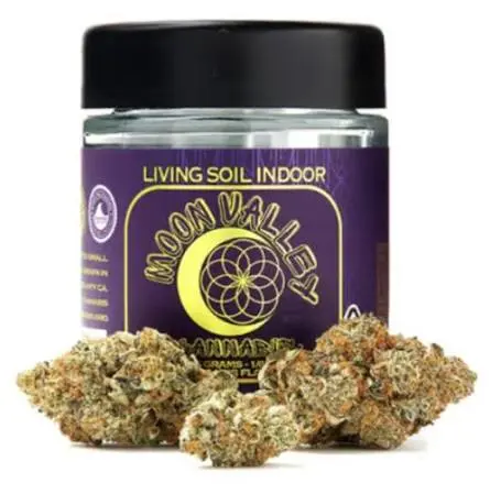 MOON VALLEY CANNABIS-BLUE ANDEZE-3.5G-INDICA