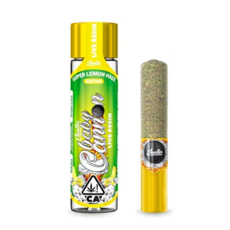 Baby Cannon Super Lemon Haze Live Resin Infused Pre-Roll