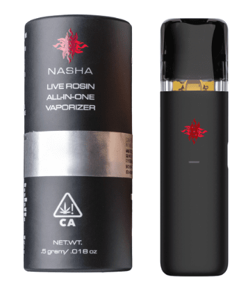 NASHA DARK RAINBOW 0.5G ALL IN ONE LIVE ROSIN VAPORIZER HYBRID