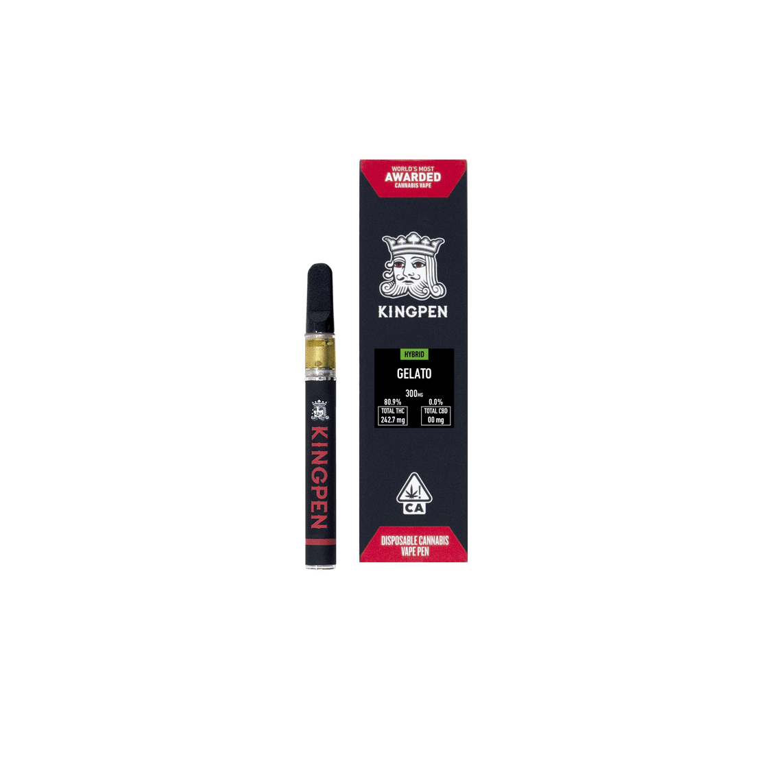 0.3g Gelato (Hybrid) Disposable Vape - Kingpen