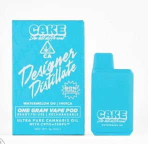 Cake - Watermelon OG Designer Distillate Disposable 1.25g