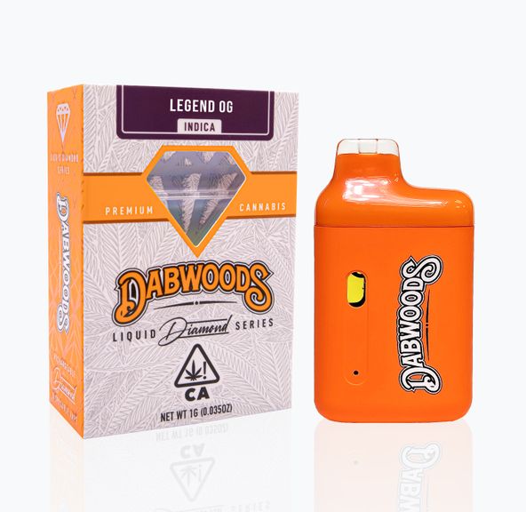 Dabwoods Liquid Diamond Bar Legend OG 1g