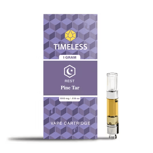 Timeless Pine Tar 1000mg Vape Cartridge (Rest)