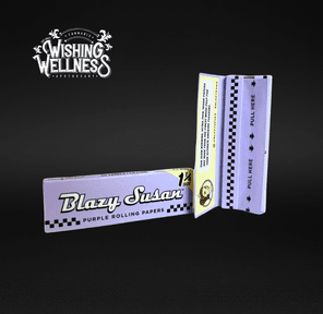 Blazy Susan | Purple Papers | 1 1/4 Size