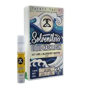 22K - Key Lime x Blueberry Muffin Liquid Rosin Cartridge - 1.0g