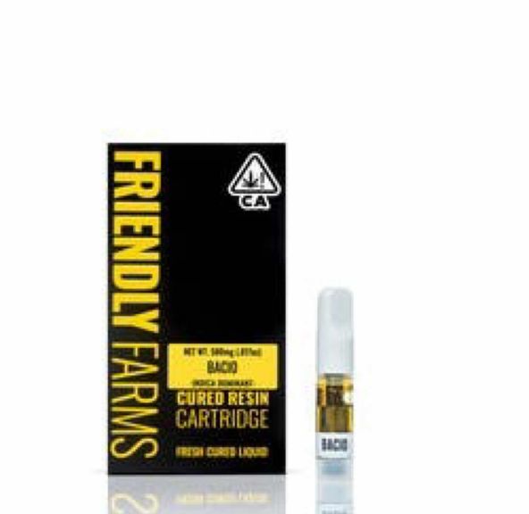 .5g Bacio Cured Resin CART - FRIENDLY FARMS