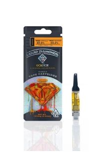 Gold Drop - Super Lemon Haze Liquid Diamonds Vape Cart 1g
