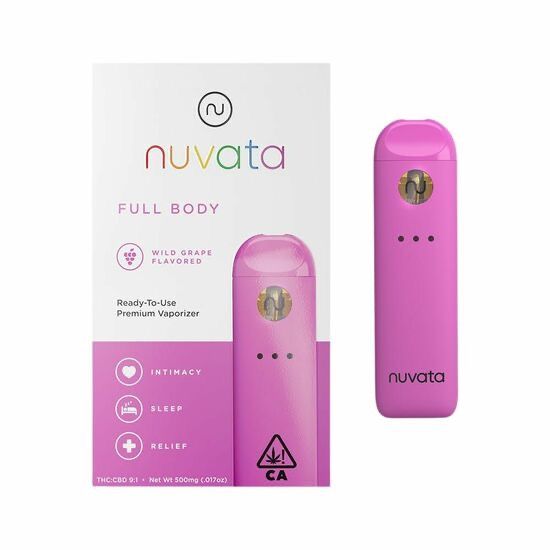 Nuvata- Wild Grape Full Body Disposable 1g (I)