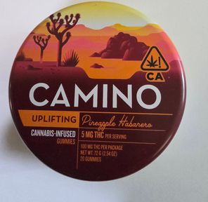 Camino Pineapple Habanero -uplifting gummies