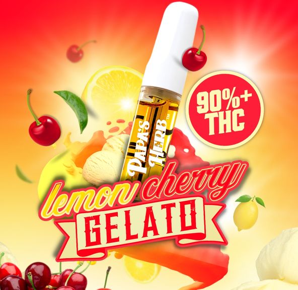 Papa's Herb - Lemon Cherry Gelato Vape Cartridge 1g
