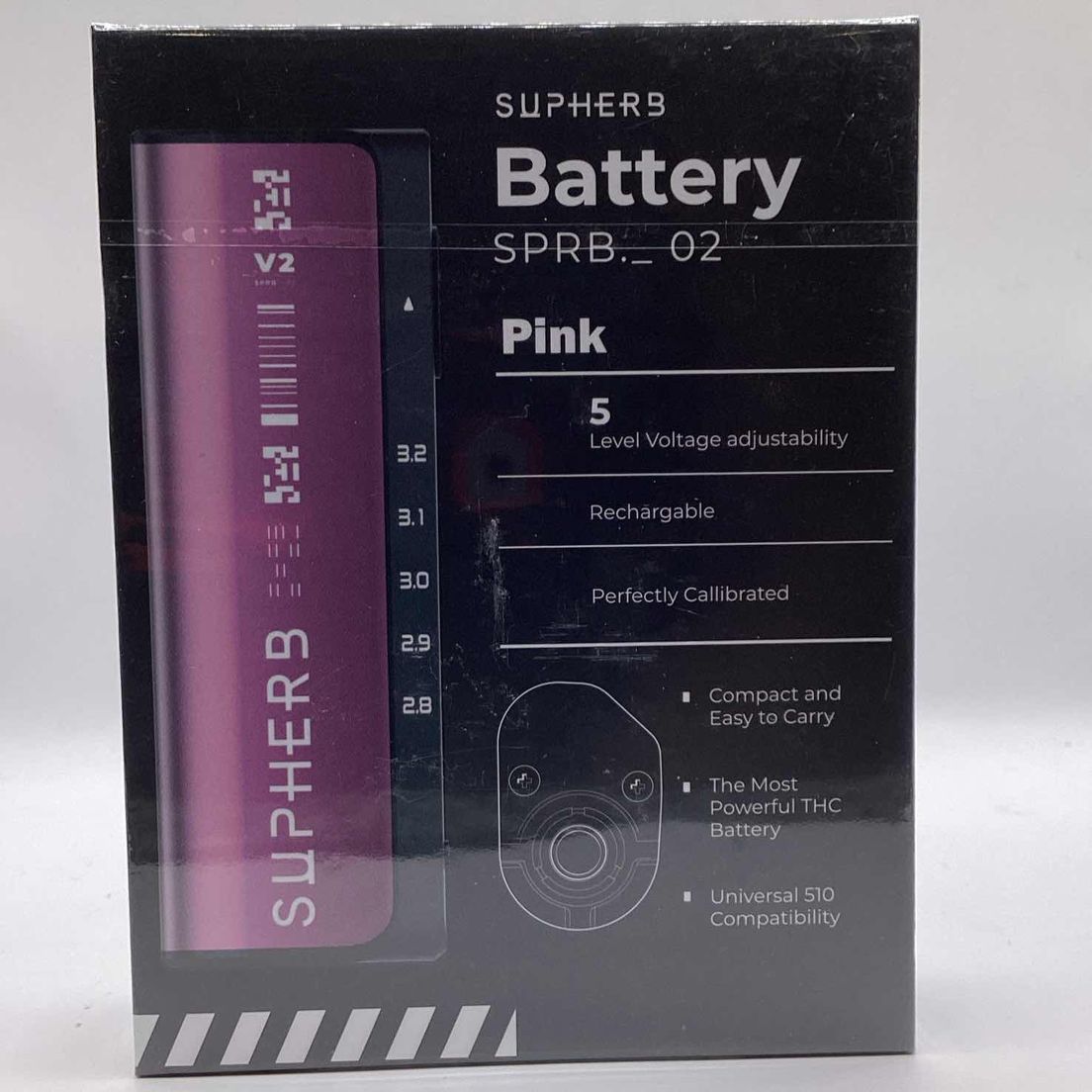 Supherb Battery - Pink - SPRB 02