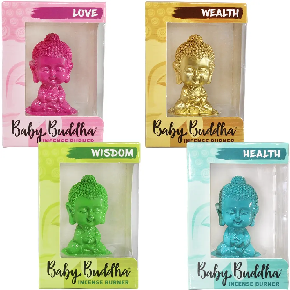 Baby Buddha Incense Burner