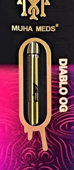 Diablo OG, 1g, Cartridge, 89.81% - Muha Meds