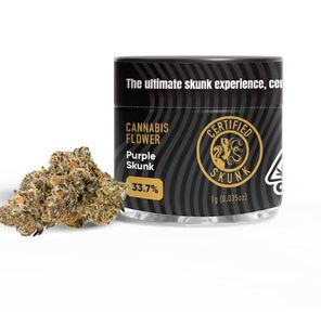 Certified Skunk Premium Indoor Flower Sunset Zkittlez 1g